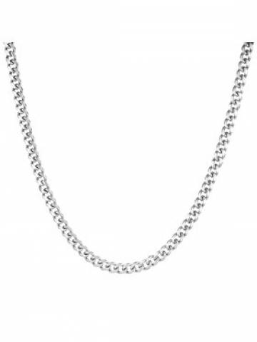 ICED STUFF Ланцюжок Miami Cuban Link Біле золото ICED STUFF Ланцюжок Miami Cuban Link Біле золото