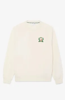 Мужской бежевый свитшот Бежевый L Lacoste SH0028XFJ