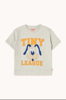 Детская хлопковая футболка Tinycottons TINY LEAGUE GRAPHIC TEE