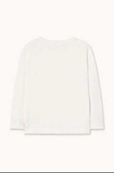 Хлопковый детский лонгслив Tinycottons FLOWER GRAPHIC SLEEVE TEE