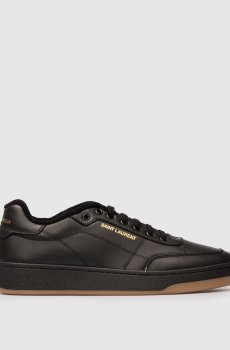 Черные кожаные кроссовки SL/61