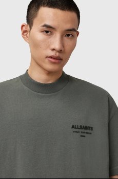 Хлопковая футболка AllSaints XANDER