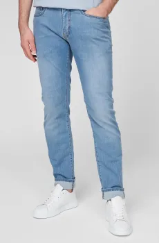 Мужские голубые джинсы Голубой 33-34 Pierre Cardin C7 34510.8065