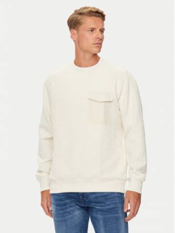 Brave Soul Світшот MSS-586KALK Écru Regular Fit Brave Soul Світшот MSS-586KALK Écru Regular Fit