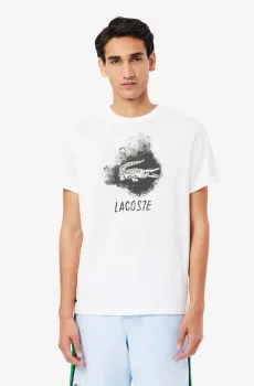 Мужская белая футболка Белый XS Lacoste TH8917001