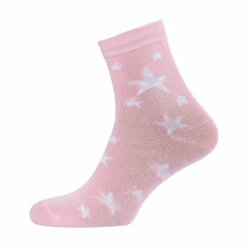 Носки женские Siela RT1312-072 классические, розовые со звездами, размер 39-42 Носки женские Siela RT1312-072 классические, розовые со звездами, размер 39-42