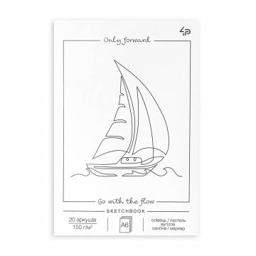 Блокнот 4Profi Line Sketchbook Two A6, 20 листов, 10.5*14.8 см (71560) Блокнот 4Profi Line Sketchbook Two A6, 20 листов, 10.5*14.8 см (71560)