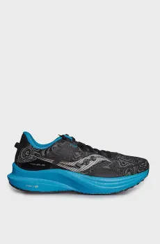 Мужские черные кроссовки с узором TEMPUS Черный 7 Saucony 20720-60s