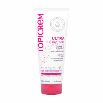Мягкий скраб для лица и тела Topicrem Gentle Scrub Skin Renewal Effect для чувствительной кожи, 200 мл Мягкий скраб для лица и тела Topicrem Gentle Scrub Skin Renewal Effect для чувствительной кожи, 200 мл