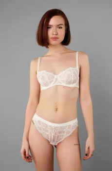 Женский белый бюстгальтер Белый 80C brabrabra SLZ25901005