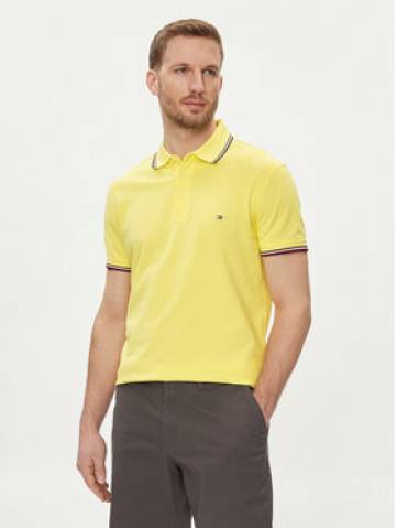 Tommy Hilfiger Поло 1985 MW0MW30750 Жовтий Slim Fit Tommy Hilfiger Поло 1985 MW0MW30750 Жовтий Slim Fit