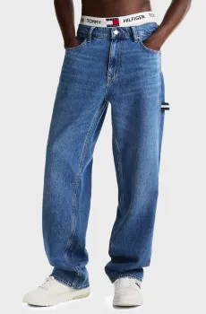 Мужские синие джинсы JAIMIE RLXD STR CARP CH0130 Синий 33-32 Tommy Jeans DM0DM21169