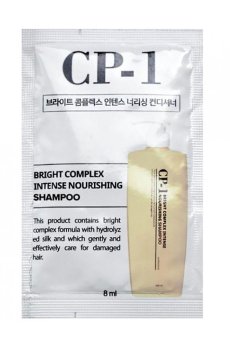 Протеиновый шампунь для волос Esthetic House CP-1 Bright Complex Intense Nourishing Shampoo для поврежденных волос, 8 мл (саше)