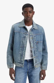 Мужская голубая джинсовая куртка 2в1 Голубой S Levi’s® A8634;0000