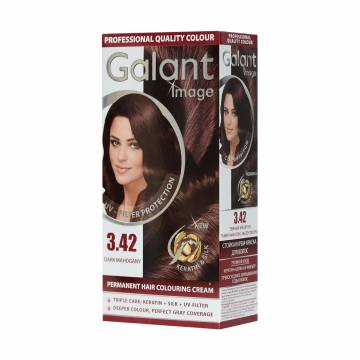 Крем-краска для волос Galant Image Permanent Hair Colouring Cream 3.42 Темный махагон, 115 мл Крем-краска для волос Galant Image Permanent Hair Colouring Cream 3.42 Темный махагон, 115 мл