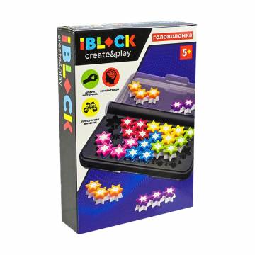 Головоломка iBlock Create & Play 7 деталей, от 5 лет, 9.8*14.5*3 см (PL-724-115) Головоломка iBlock Create & Play 7 деталей, от 5 лет, 9.8*14.5*3 см (PL-724-115)