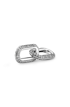 Ланка для стилізації подвійна з паве Pandora ME