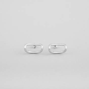 Серебряные серьги Minimal 520879 Серебряные серьги Minimal 520879