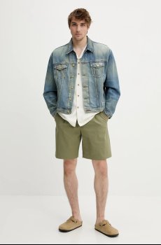 Хлопковые шорты A.P.C. short crew