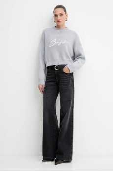 Хлопковый свитер BOSS Orange C_Finevra