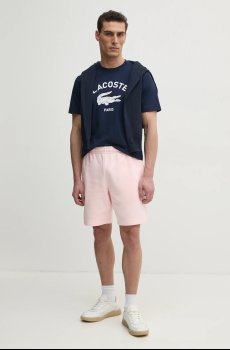 Хлопковая футболка Lacoste