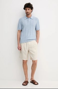 Льняные шорты United Colors of Benetton