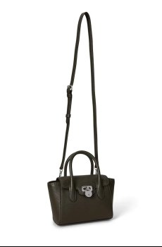 Кожаная сумочка Lauren Ralph Lauren