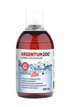 Уценка! Тоник для лица Aura Herbals Argentum200 Tonik 50 ppm Коллоидное серебро, 500 мл