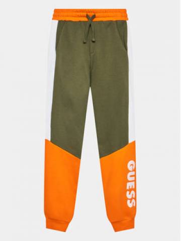 Guess Спортивні штани L3BQ11 KAX73 Хакі Relaxed Fit Guess Спортивні штани L3BQ11 KAX73 Хакі Relaxed Fit