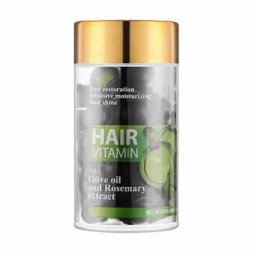 Витамины для волос LeNika Hair Vitamin с оливковым маслом и экстрактом розмарина, 40*1 мл Витамины для волос LeNika Hair Vitamin с оливковым маслом и экстрактом розмарина, 40*1 мл
