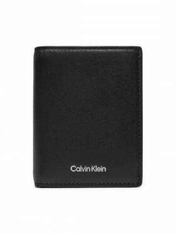 Calvin Klein Велике Чоловіче Портмоне Ck Sleek Bifold 7cc W/Coin K50K512694 Чорний Calvin Klein Велике Чоловіче Портмоне Ck Sleek Bifold 7cc W/Coin K50K512694 Чорний