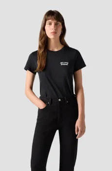 Женская черная футболка Черный S Levi’s® 17369;2933