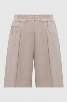 Бежевые шорты