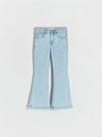 Reserved - Джинси high waist flare - синій - 720CV-05J Reserved - Джинси high waist flare - синій - 720CV-05J