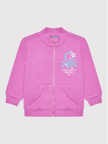 United Colors Of Benetton Світшот 3J70G500V Рожевий Regular Fit United Colors Of Benetton Світшот 3J70G500V Рожевий Regular Fit