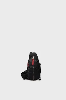 Черная сумка в клетку ZIP-D Черный ONESIZE Diesel X10054 P6872