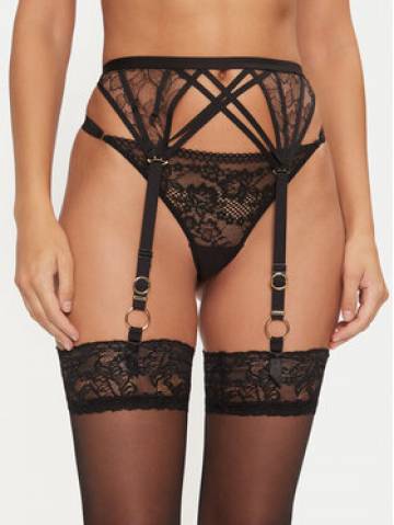 Chantelle X Пояс для панчіх Xquisite C01AF5 Чорний Chantelle X Пояс для панчіх Xquisite C01AF5 Чорний