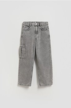 Reserved - Джинси straight fit - світло-сірий - 361HN-09J