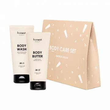 Подарочный набор для ухода за телом Honest Products Smoked Sugar (крем-гель, 200 мл + баттер, 200 мл) Подарочный набор для ухода за телом Honest Products Smoked Sugar (крем-гель, 200 мл + баттер, 200 мл)