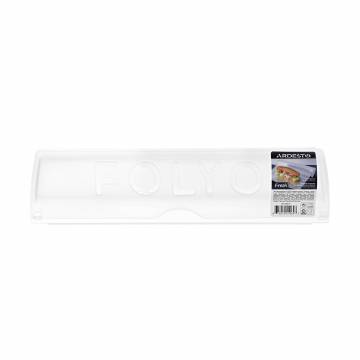Кухонный диспенсер для пищевой плёнки и фольги Ardesto Fresh, 9*33.6*5.5 см (AR1336TP) Кухонный диспенсер для пищевой плёнки и фольги Ardesto Fresh, 9*33.6*5.5 см (AR1336TP)