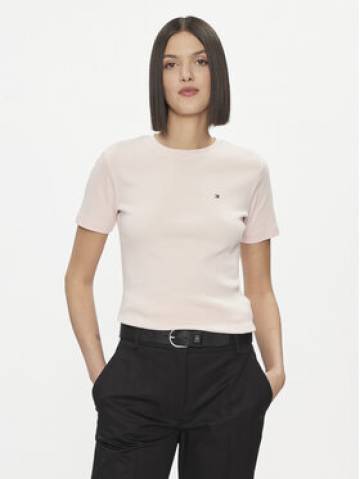 Tommy Hilfiger Футболка New Cody WW0WW40587 Рожевий Slim Fit Tommy Hilfiger Футболка New Cody WW0WW40587 Рожевий Slim Fit