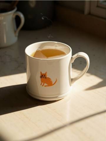 Кухоль - білий