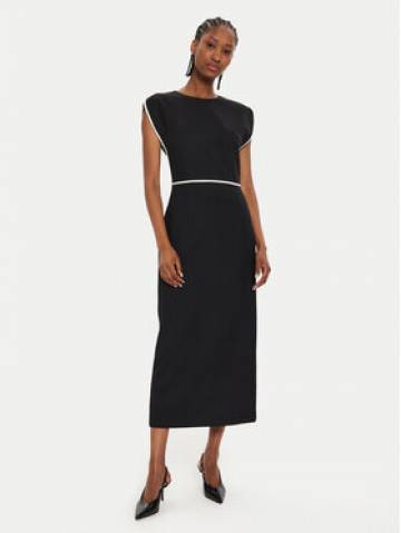 Boss Трикотажна сукня Detira 50524083 Чорний Slim Fit Boss Трикотажна сукня Detira 50524083 Чорний Slim Fit