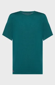 Мужская зеленая футболка STOPWATCH SHORT SLEEVE Зеленый L Saucony SAM800377-PPH