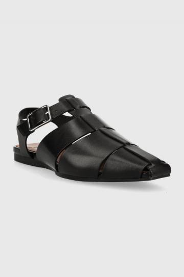 Кожаные сандалии Vagabond Shoemakers WIOLETTA женские цвет чёрный 5501.101.20 Кожаные сандалии Vagabond Shoemakers WIOLETTA женские цвет чёрный 5501.101.20