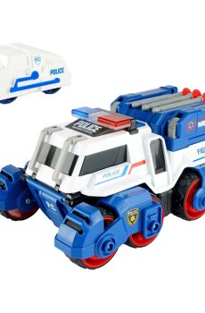Автомодель Cars S Поліцейська бойова машина 3 в 1 Pull-back з катапультою та гарматами (CJ-4849897)