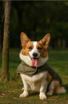 Комбінезон для собаки - хакі