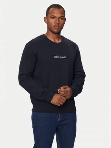 Guess Jeans Світшот M4YQ19 K9V31 Cиній Regular Fit Guess Jeans Світшот M4YQ19 K9V31 Cиній Regular Fit