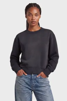 Женский черный свитшот Unit Черный S G-Star RAW D28752,D969