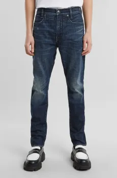 Мужские темно-синие джинсы D-Staq 3D Slim Синий 34-32 G-Star RAW D05385,C051